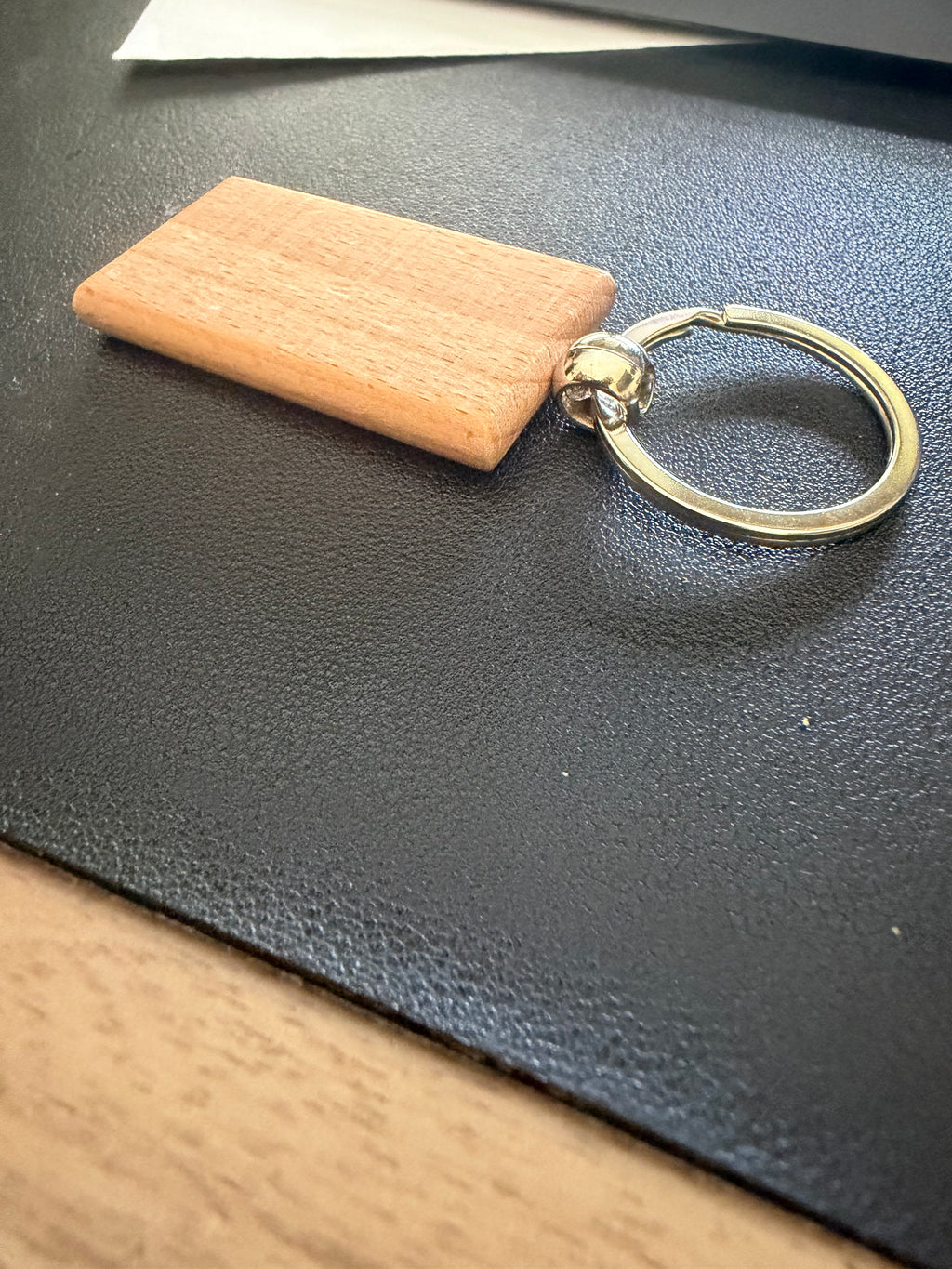 Custom Wood Keychain