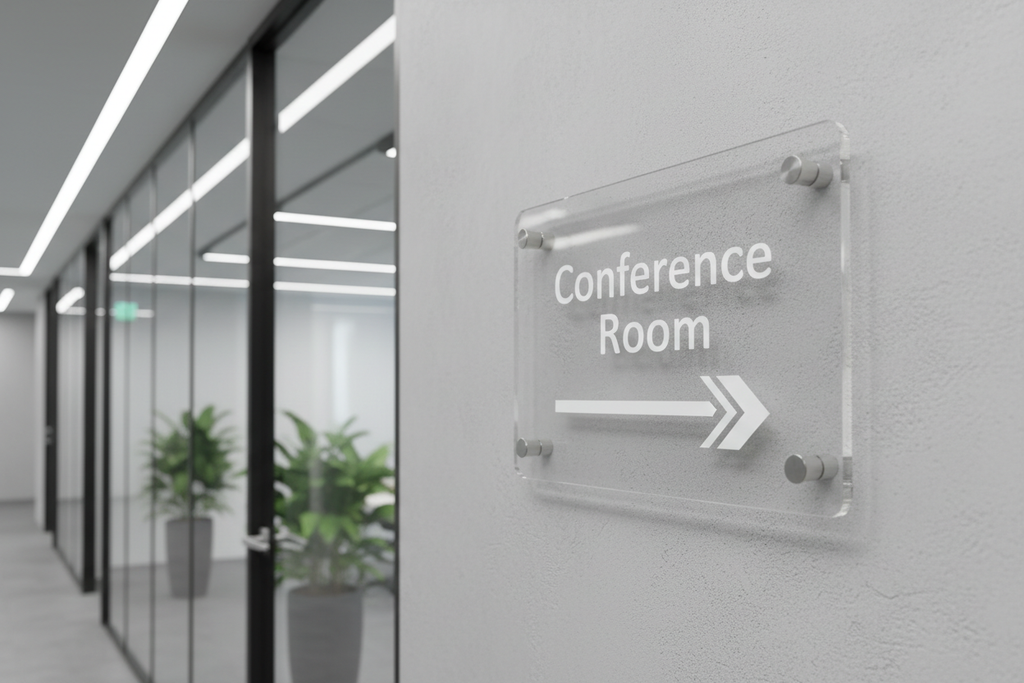 Acrylic Office Sign