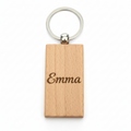 Custom Wood Keychain